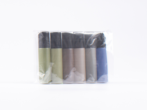 SET: Roll-On-Flasche "Emma", 10ml, pastell, alle Varianten in einem Paket