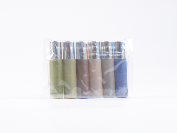 SET: Roll-On-Flasche "Emma", 10ml, pastell, alle Varianten in einem Paket
