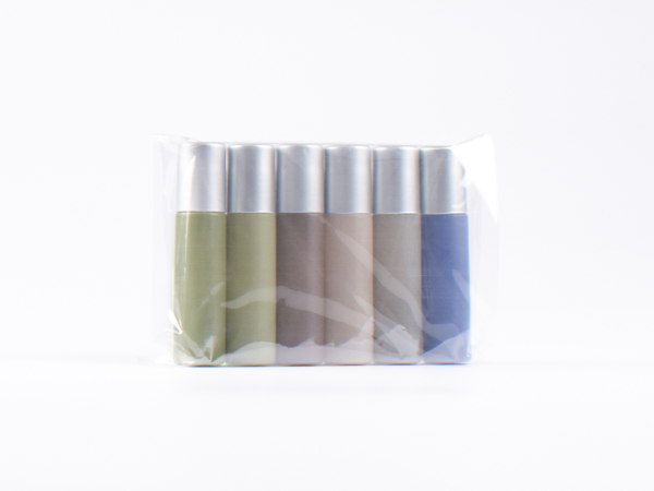 SET: Roll-On-Flasche "Emma", 10ml, pastell, alle Varianten in einem Paket