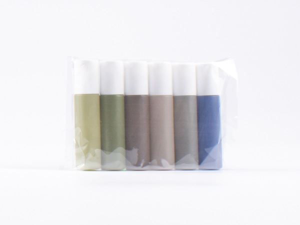 SET: Roll-On-Flasche "Emma", 10ml, pastell, alle Varianten in einem Paket