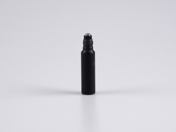 Roll-On-Flasche, 10ml, Glas, schwarz