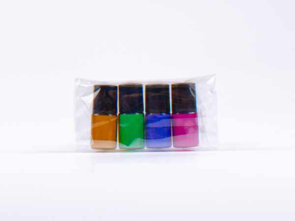 SET: Mini Roll-On-Flasche, 2ml color – alle Varianten in einem Paket