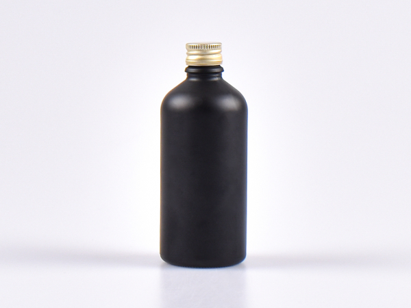 schwarzglas-flasche-100ml-matt-aludeckel