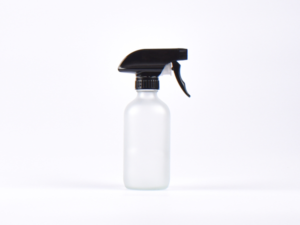 Glasflasche säuremattiert, 250ml, mit Triggerspray