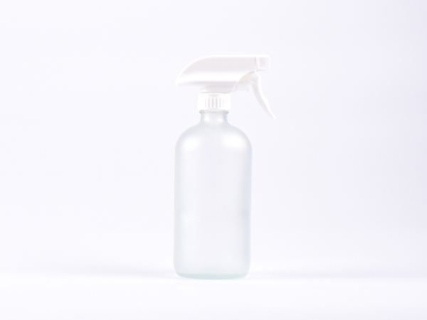 Glasflasche säuremattiert, 500ml, mit Triggerspray