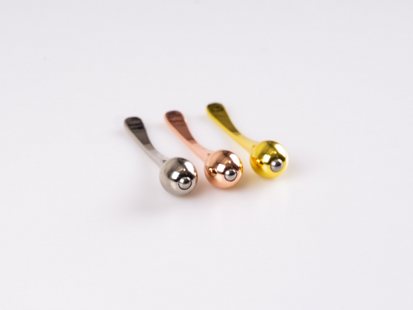 Eye Roller Ball, Augencreme Applikator, 1 Stk. silber, gold, rosé-gold