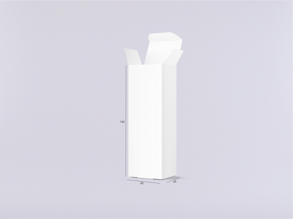 Umverpackung für 100ml Flaschen DIN18, 45*45*145mm