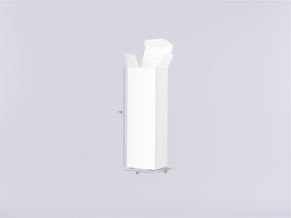Umverpackung für 10ml Flaschen DIN18, 25*25*95mm