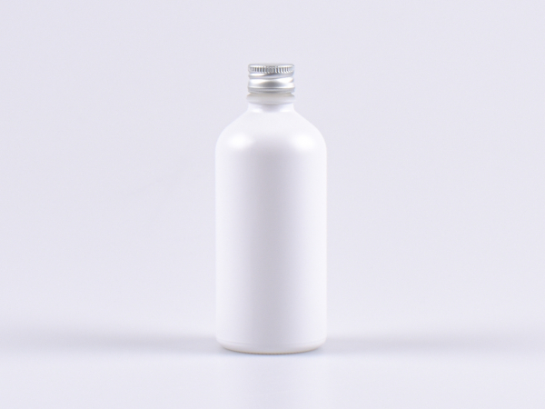 glasflasche-weiss-100ml-aludeckel-silber