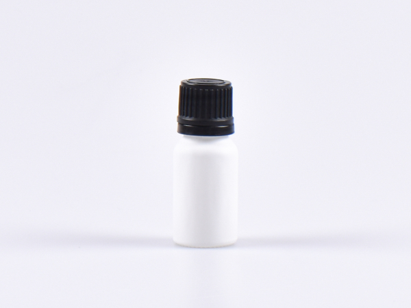 glasflasche-weiss-matt-10ml-tropfeinsatz