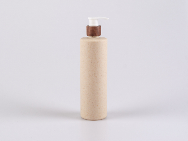 Bioflasche "CERES", 400ml, mit Dispenser Walnut