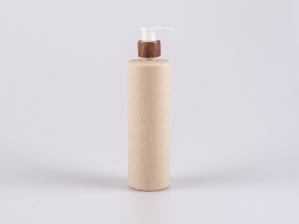 Bioflasche "CERES", 400ml, mit Dispenser Walnut