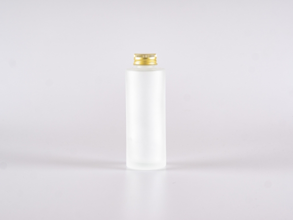 glasflasche-100ml-deckel-aluminium-gold
