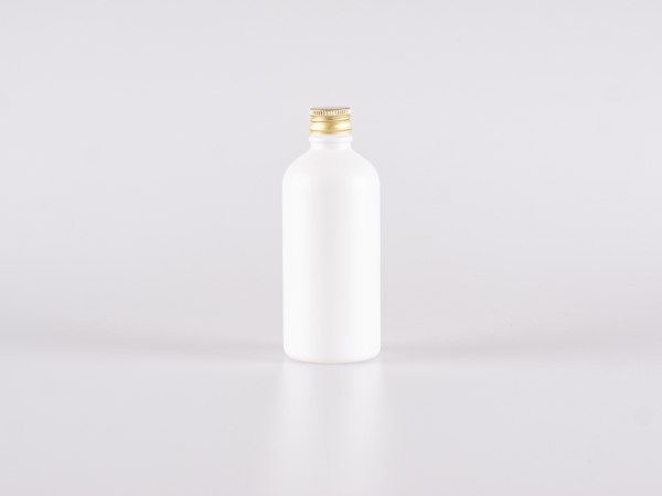 flasche-glas-100ml-weiss-aludeckel-eco-verpackung