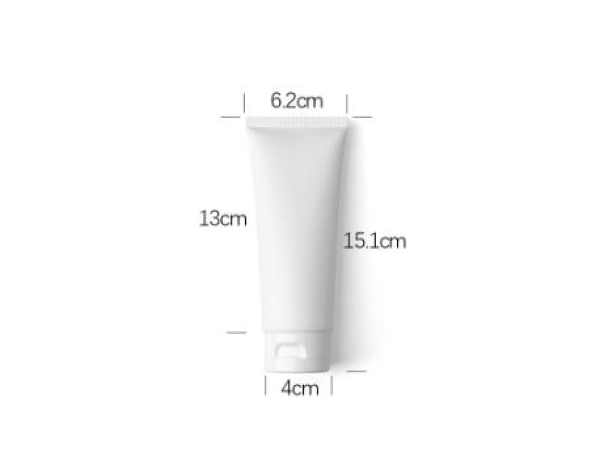 Kosmetiktube 100ml, weiss-matt