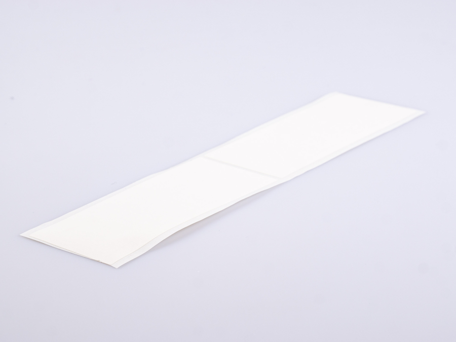 Etikette "weiss und braun-antik", passend zu 100ml DIN18 Glasflaschen, 145x60mm