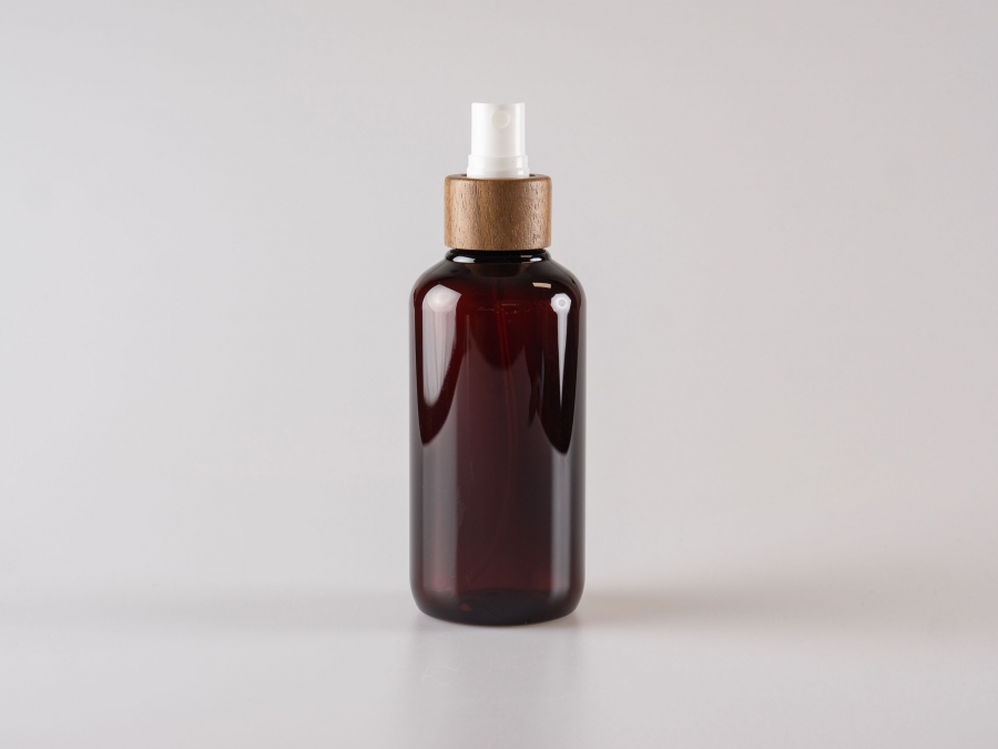 Flasche "Alex" 200ml, mit Zerstäuber Walnut