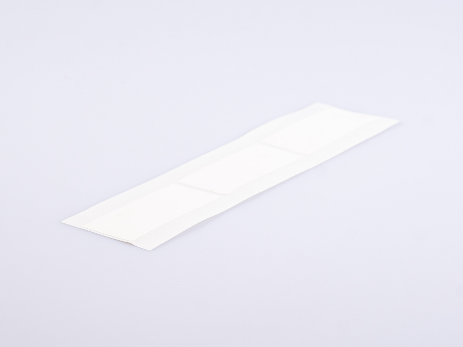 Etikette "weiss und braun-antik", passend zu 30ml DIN18 Glasflaschen, 100x45mm