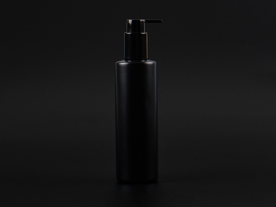 Flasche "Tara" 250ml, matt-schwarz, mit Dispenser "Prime"
