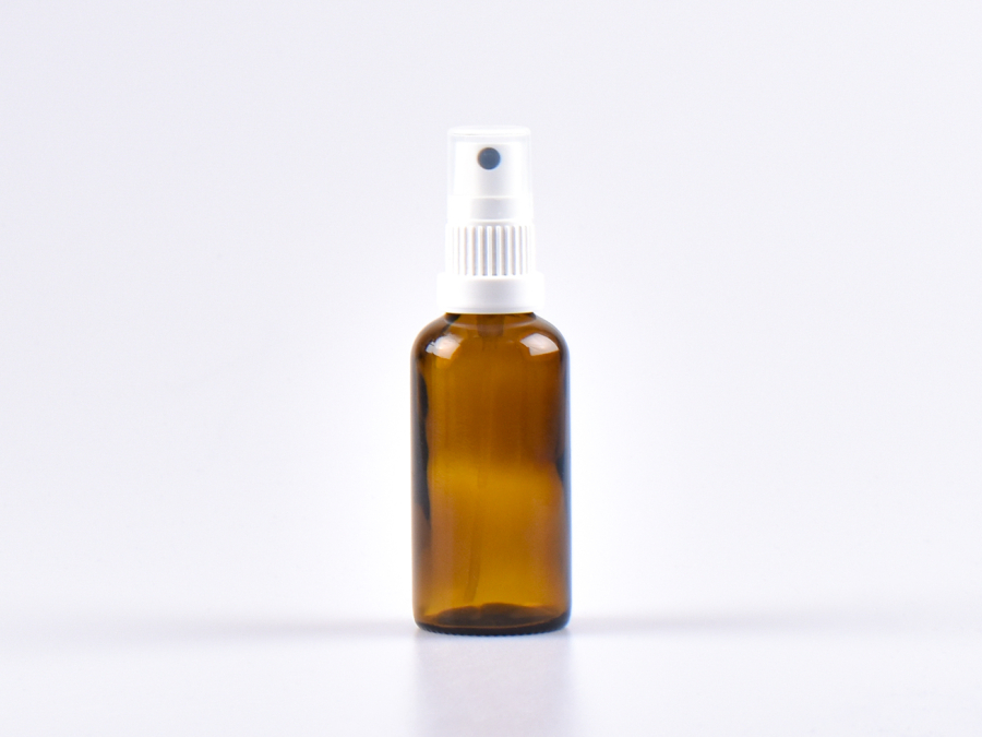 Rachenspray, braunglas-flasche