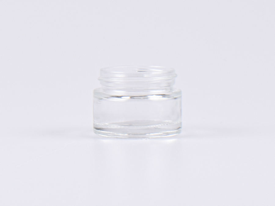 Glasdose, ohne Deckel, 6 Farben, 15ml