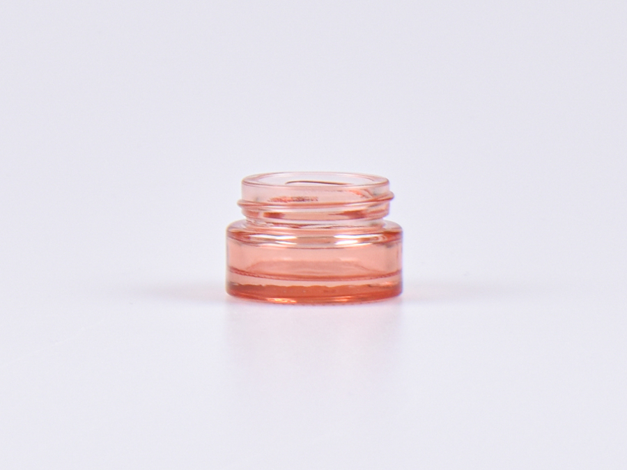 Glasdose, ohne Deckel, 6 Farben, 7ml
