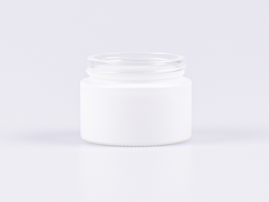 Glasdose, ohne Deckel, 7 Farben, 50ml