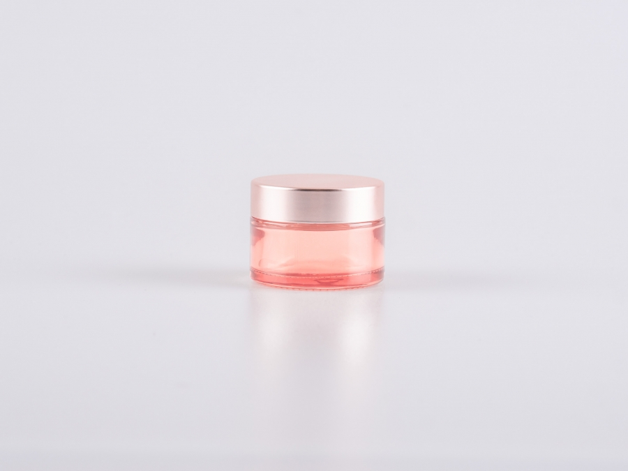 Kosmetikdose "Lucy", 30ml, mit Deckel rosé