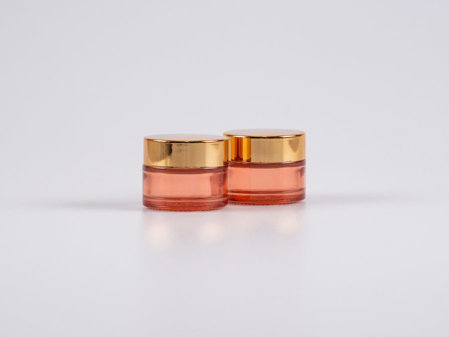 Salbendose "Lucy", 15ml, mit Deckel gold