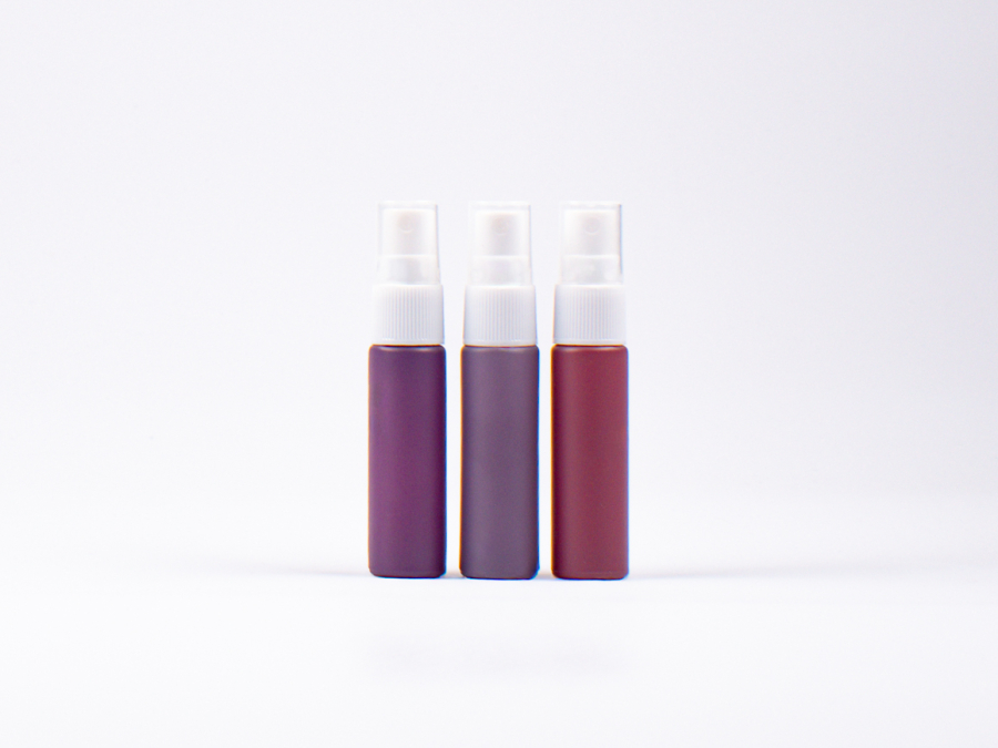 Zerstäuberflasche "Emma" pastell red, 10ml