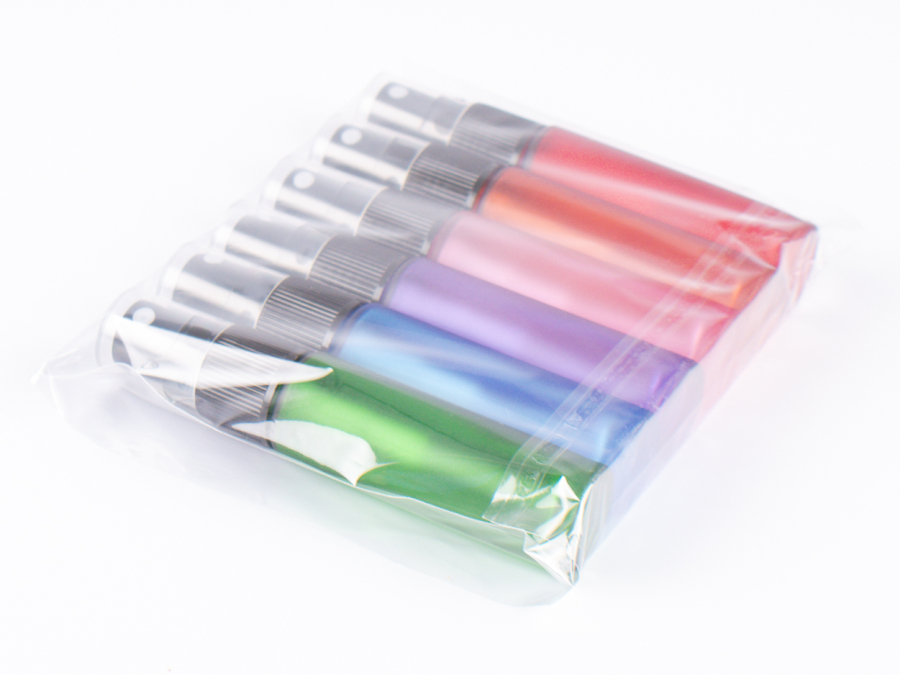 SET: Zerstäuberflasche "Emma" color, 10ml – alle Varianten in einem Paket