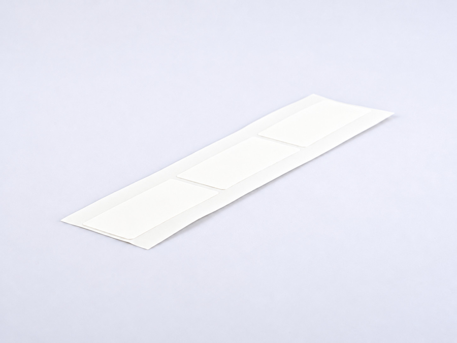 Etikette Weiss/Braun-Antik – 10 ml Glasflaschen