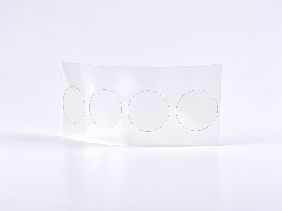 Etikette Transparent – Ø 30 mm