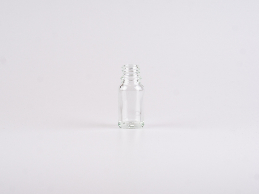Klarglasflasche, 10ml, DIN18, ohne Montur