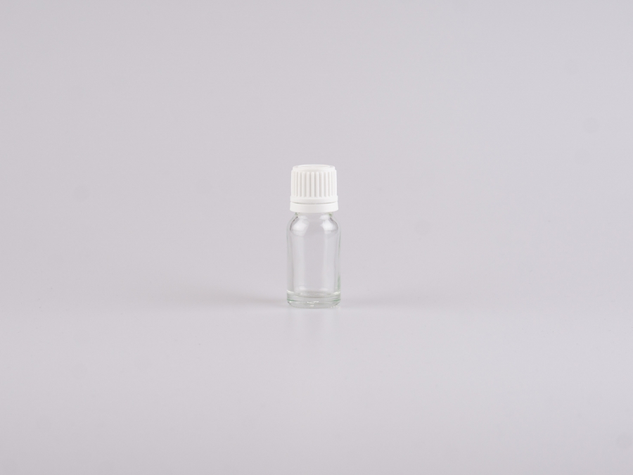 Klarglasflasche 10ml, mit Schraubverschluss