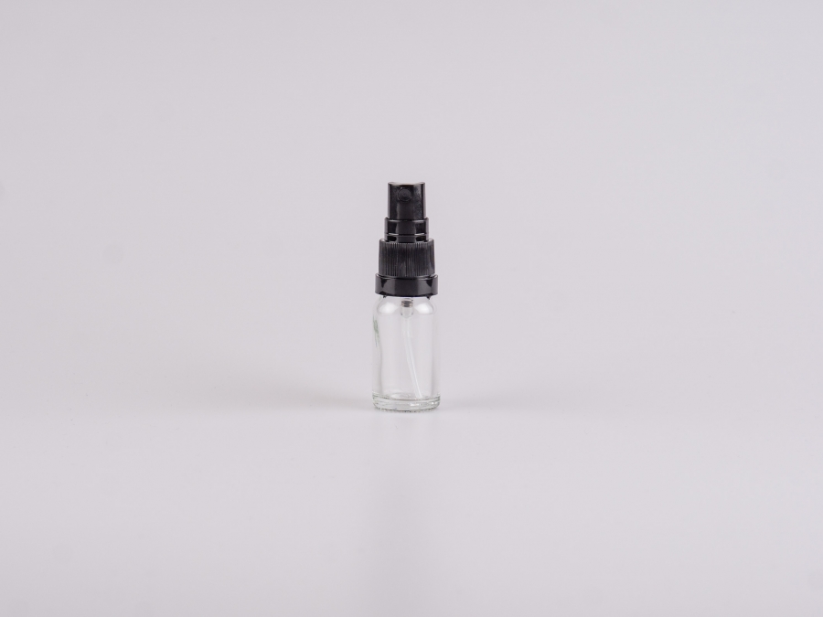 Klarglas-Flasche-Spray-Originalitaetsverschluss-10ml