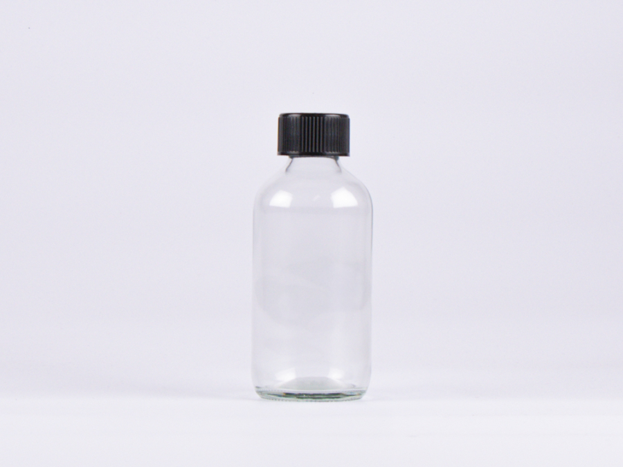 Klarglasflasche 250 ml - Verschluss KISI