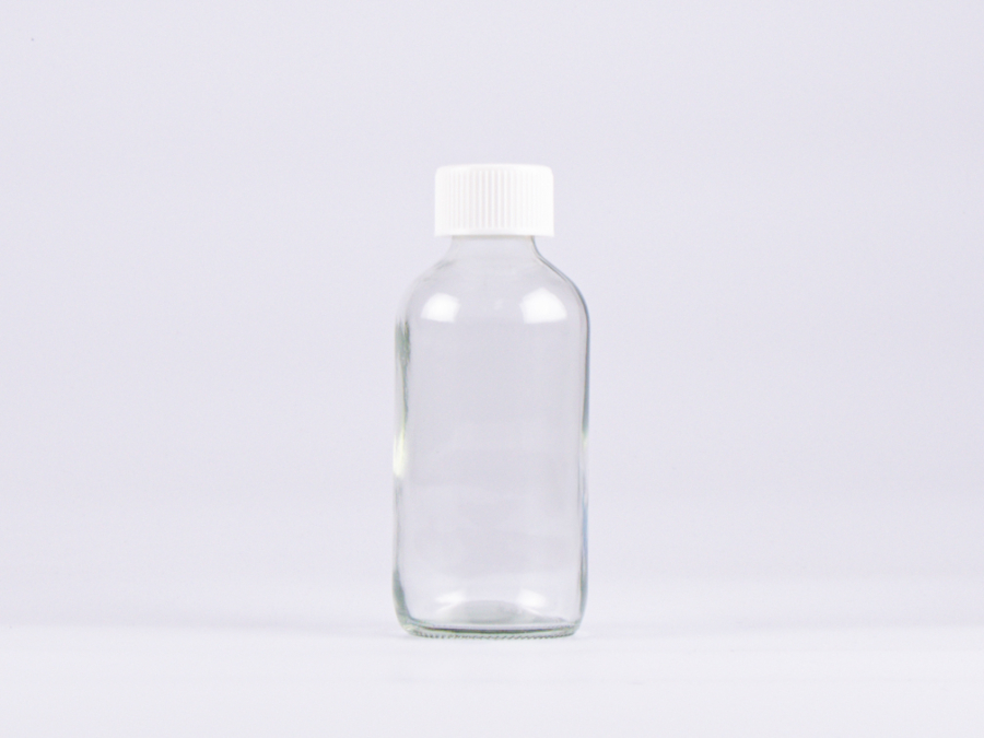 Klarglasflasche 250 ml - Verschluss KISI