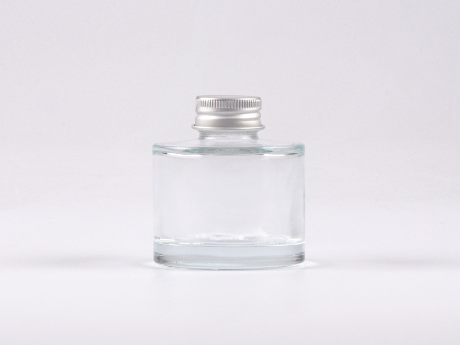 Klarglasflasche Lilly 90 ml - Schraubverschluss Aluminium