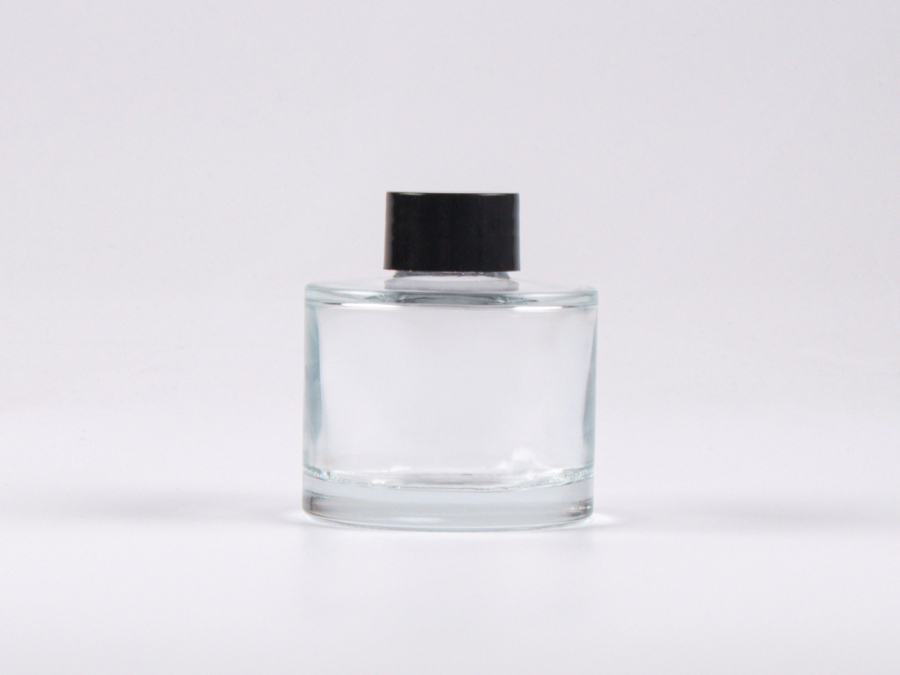 Klarglasflasche Lilly 90 ml - Schraubverschluss Kunststoff