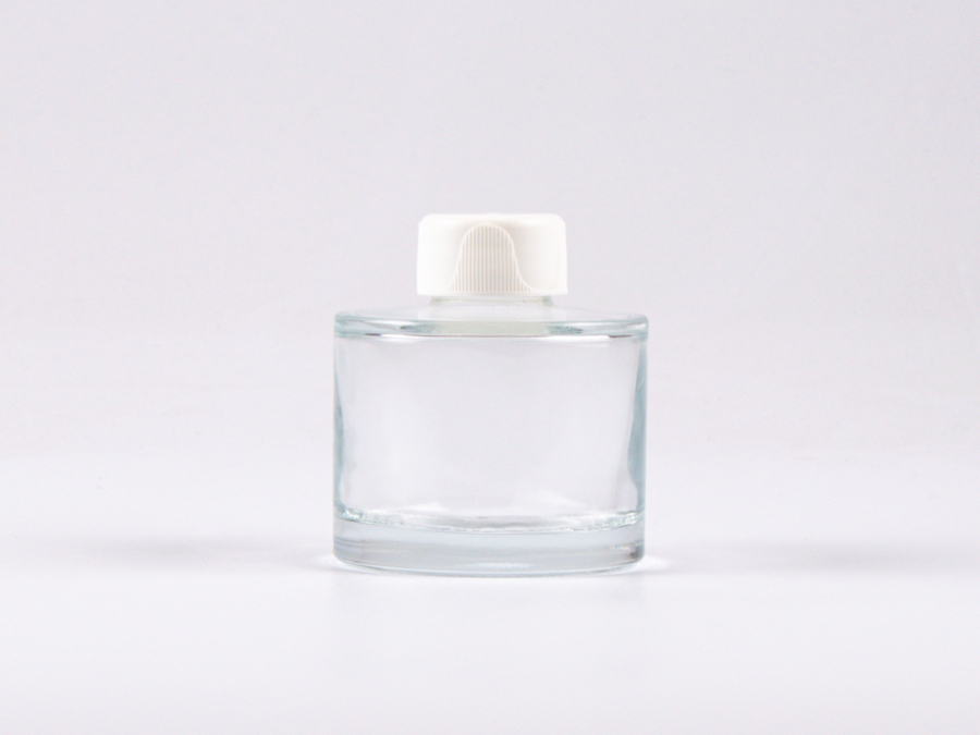Klarglasflasche Lilly 90 ml - Schraubverschluss Kunststoff