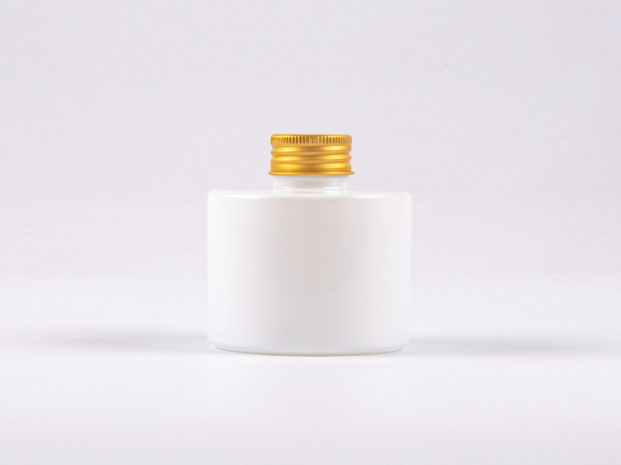 Weissglasflasche Lilly 130 ml - Schraubverschluss Aluminium