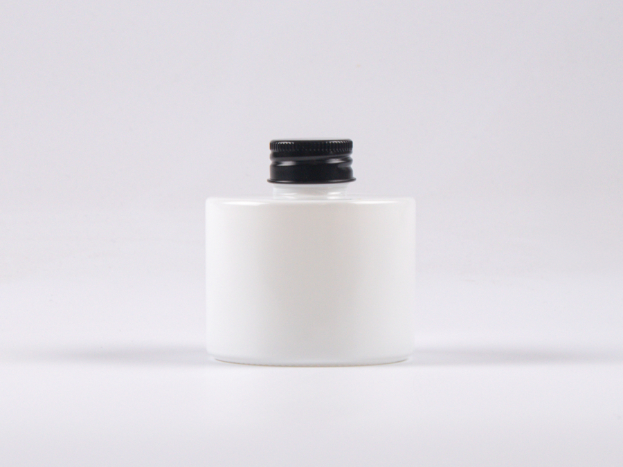 Weissglasflasche Lilly 130 ml - Schraubverschluss Aluminium