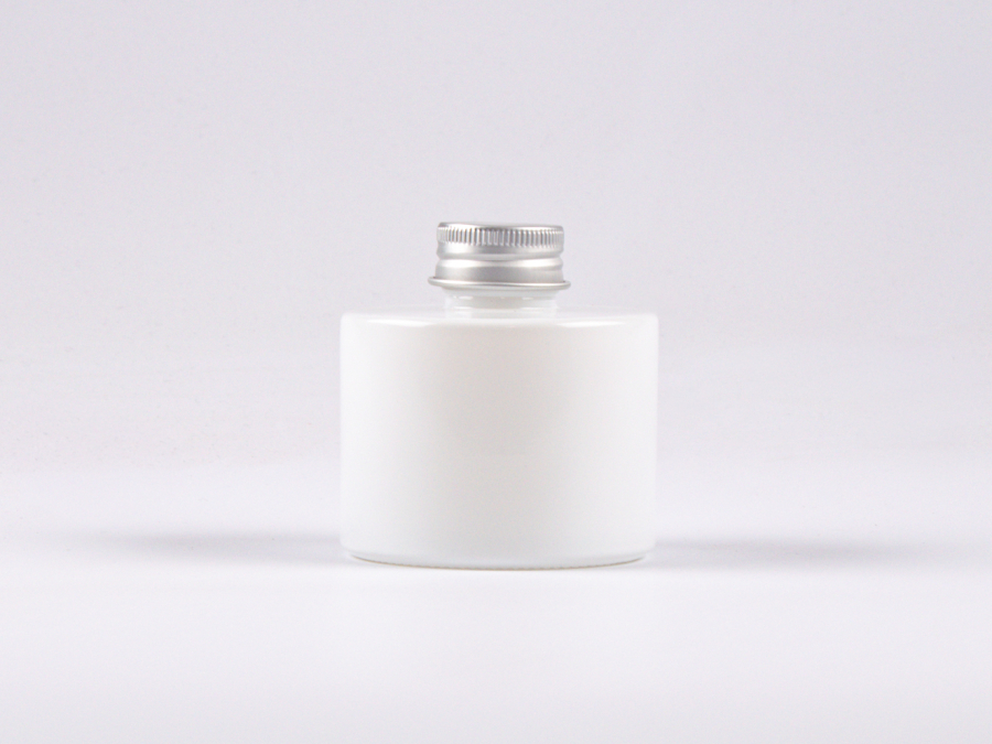 Weissglasflasche Lilly 130 ml - Schraubverschluss Aluminium