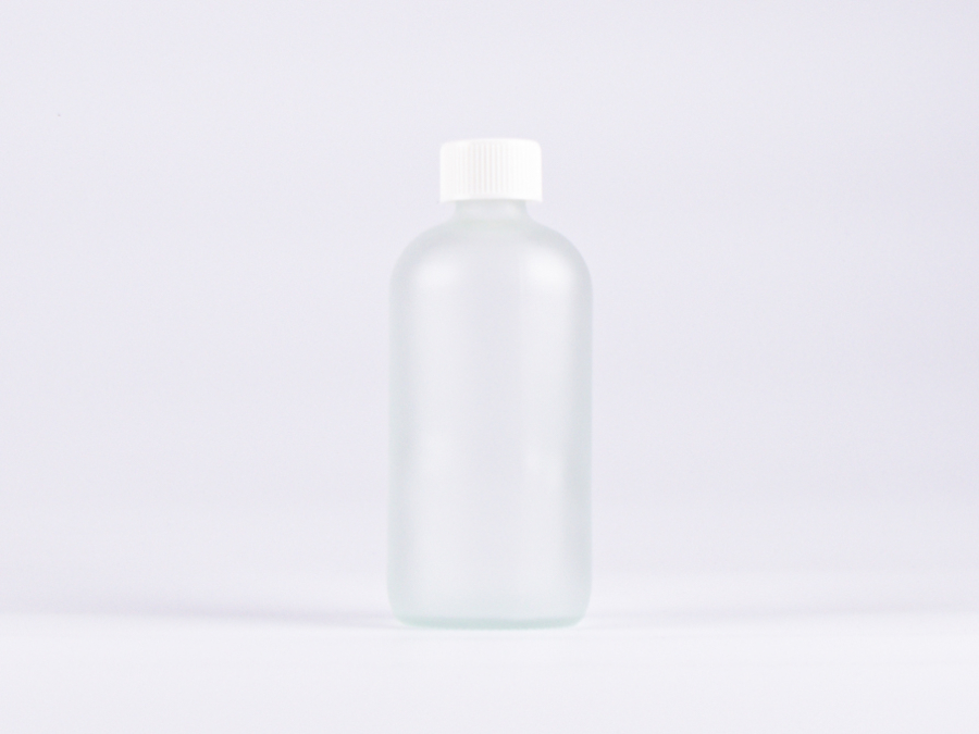 Glasflasche säuremattiert 500 ml - KISI Verschluss
