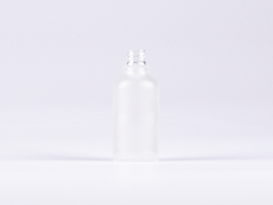 säuremattierte Flasche 30ml, DIN18, ohne Montur