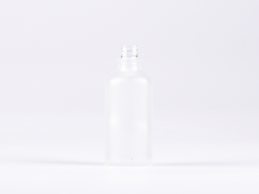 säuremattierte Flasche 50ml, DIN18, ohne Montur