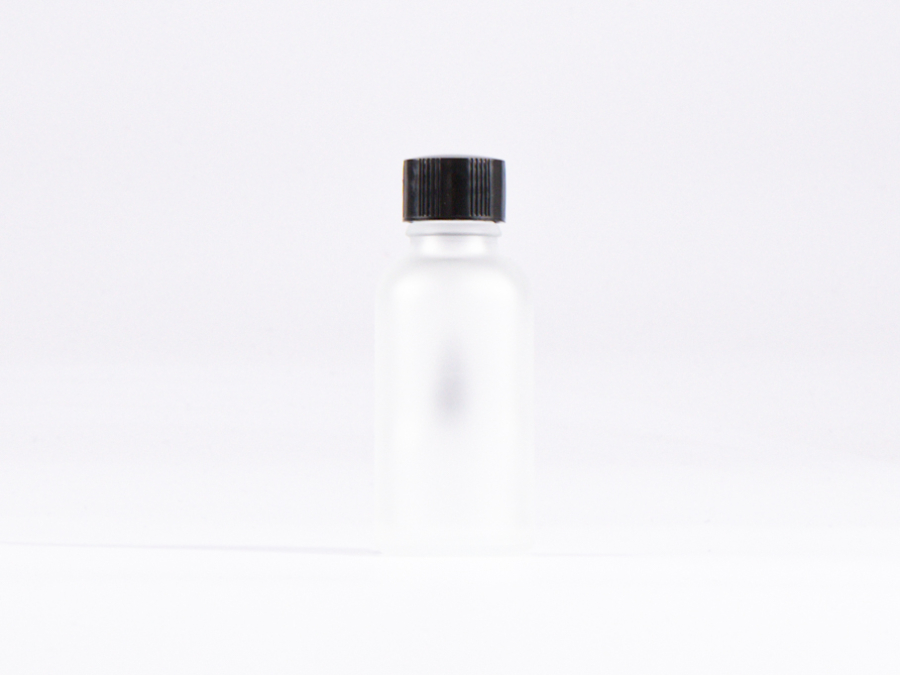 säuremattierte Flasche 30ml, mit Pinselmontur