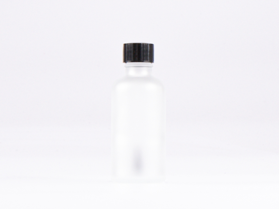 säuremattierte Flasche 50ml, mit Pinselmontur