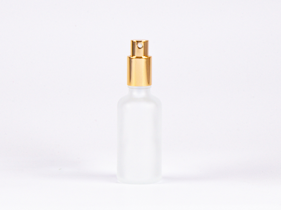 kosmetikflasche-schwarzmatt-glas